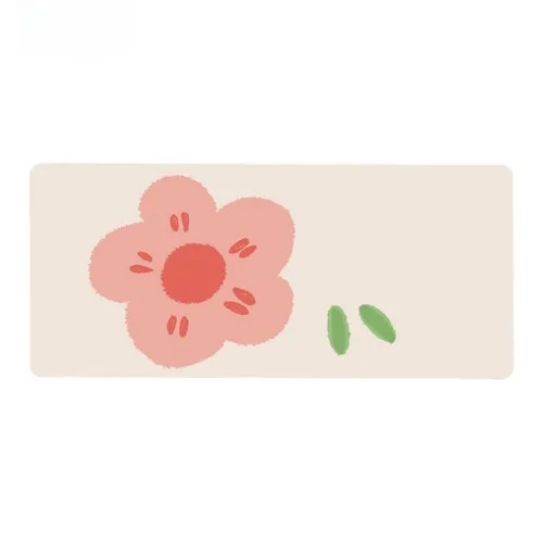 BIANFUQISHI Floral Strawberry Ambient Extra Large Desk Pad Mouse Pads