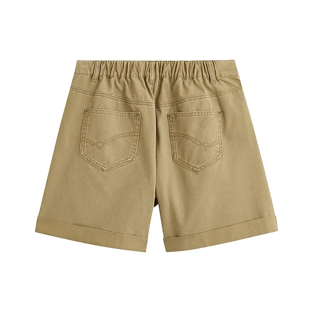 Inman Denim Shorts Women's Khaki-1
