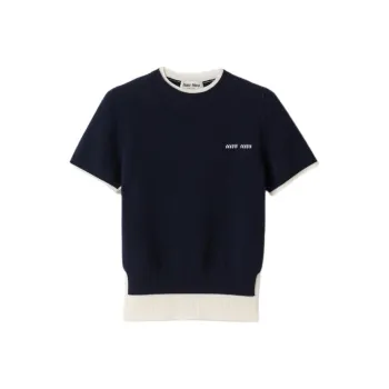 MIU MIU Crew neck T shirt