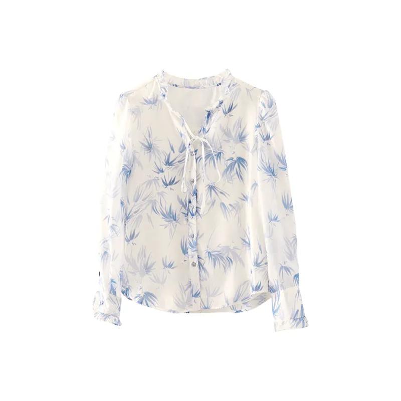YALIDA Shirts Women's Blue B0-0