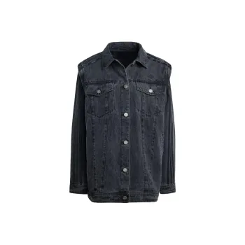 Adidas Originals Adilenium Season 3 Two In One Denim Shirt Jacket