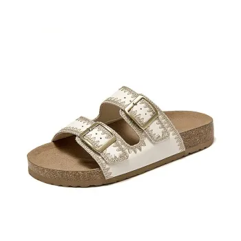 AFJI Rubber Sole Odor Resistant Slide Slippers Women's