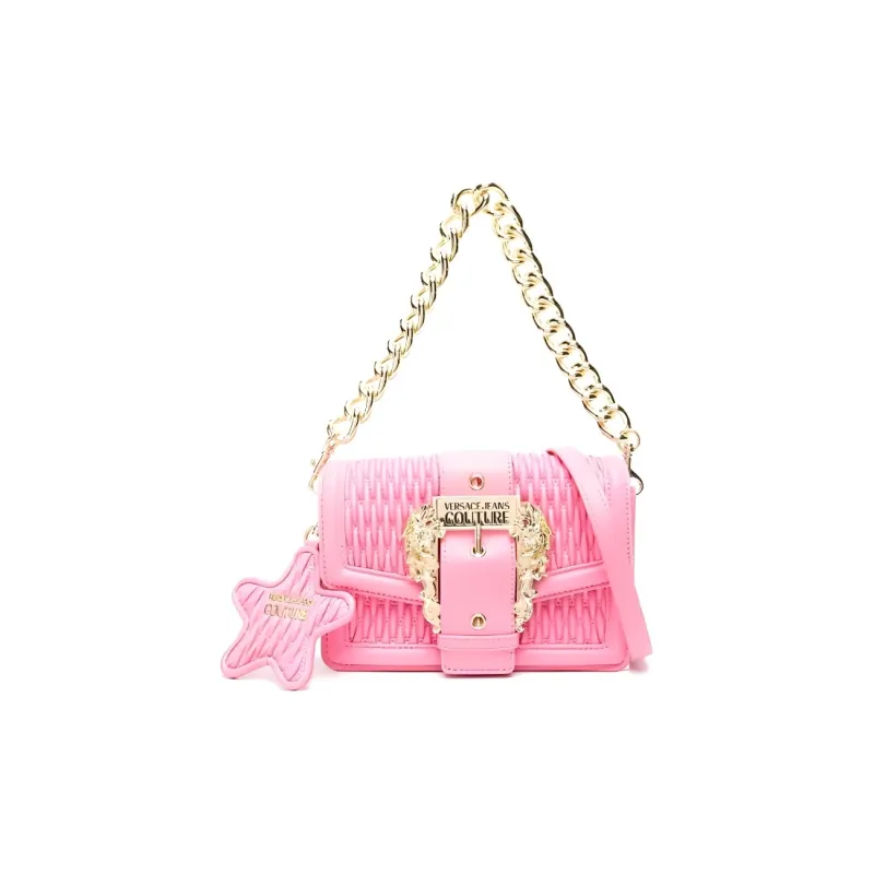 VERSACE JEANS COUTURE PU Shoulder Bag, Crossbody Bag Women's Pink-0
