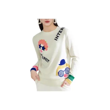 MIHUANG Cashmere Sweater Women's White