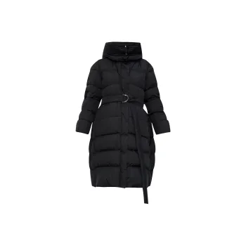 SportMax Barbian Belted High Neck Jacket
