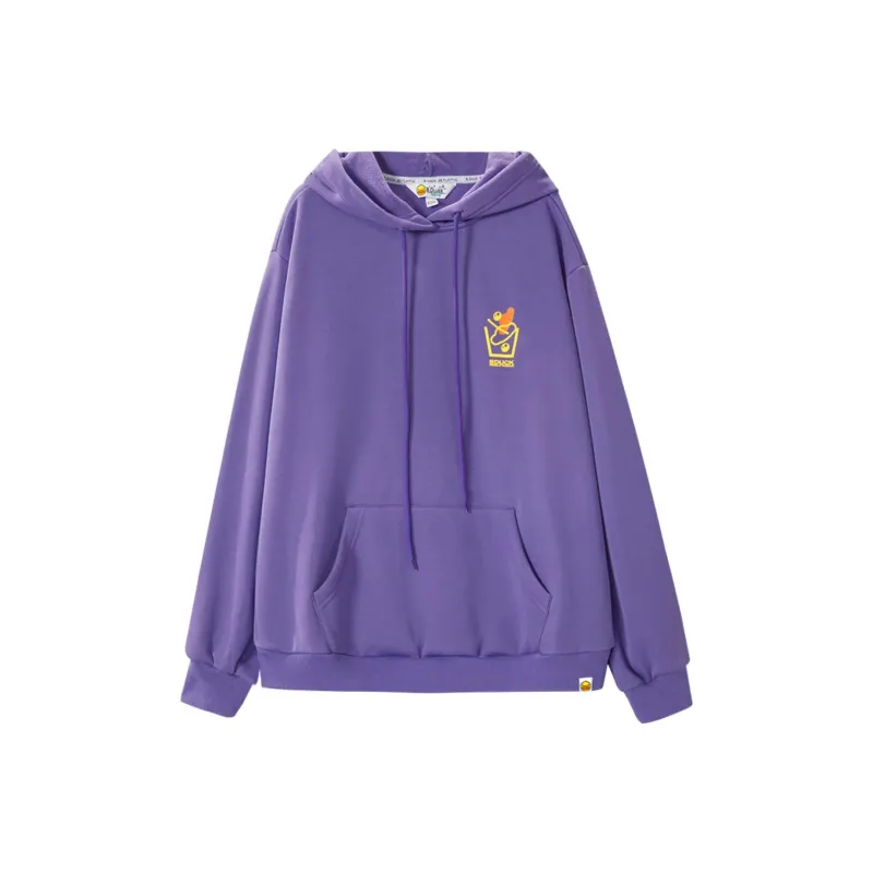 B.Duck Sweatshirt Women's Purple-0