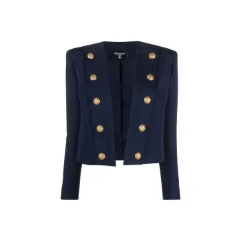BALMAIN Jackets Women's Marine Blue