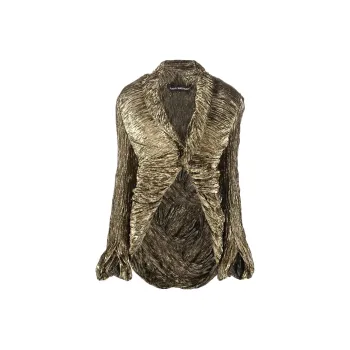 JUNYA WATANABE Crinkled Open front Blazer