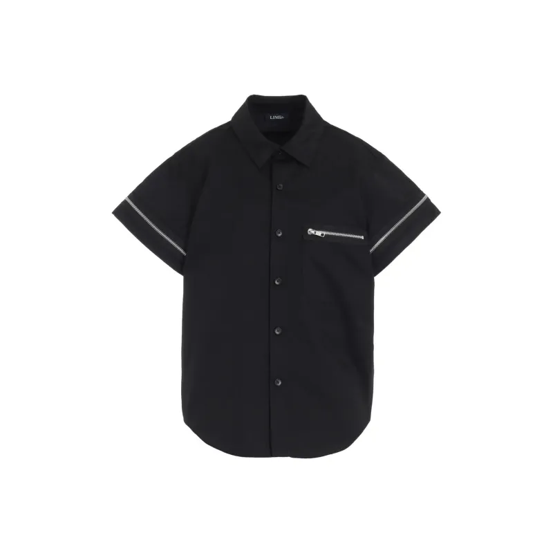 Yohji Yamamoto LIMI Feu FW24 Shirt Women's Black-0