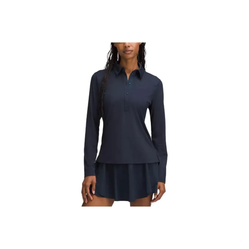 Lululemon Quick DryLong Sleeve Polo Shirt Women's-6
