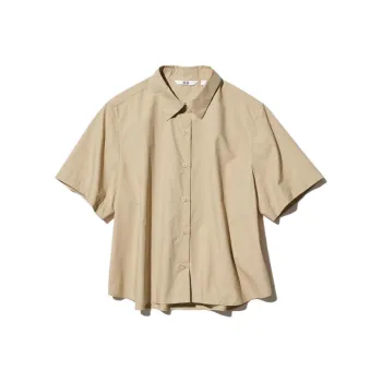 UNIQLO Shirt Women's Dark Beige