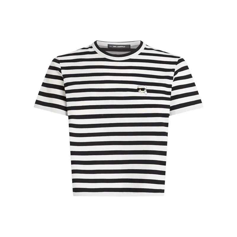 Karl Lagerfeld Ikon Karl Organic cotton T shirt-0