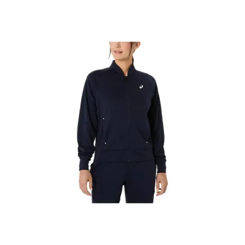 Asics Warm-up COURT Jackets Coats Women's Navy Blue