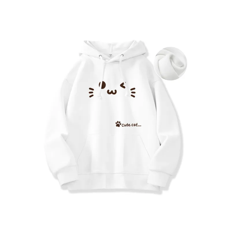 Cotton Sweatshirts Women's-14