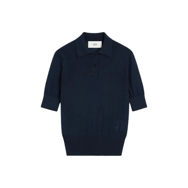 AMIPARIS Ami De Coeur Polo Top-0