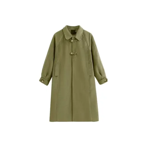 PLAY BUSH Jackets Women's Green