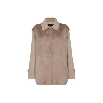 FENDI Jackets Coats Women's Beige