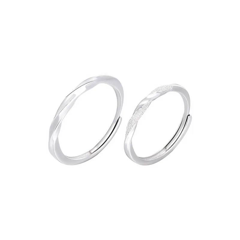 Yu Yin 999 Fine Silver Rings Unisex-12