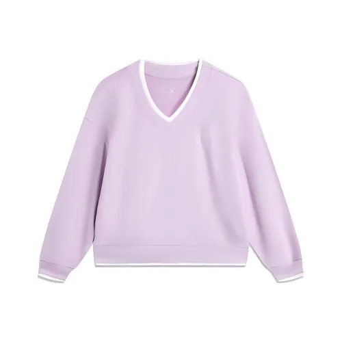 LiNing Sports Life Collection Knitwear Women's Dusk Purple