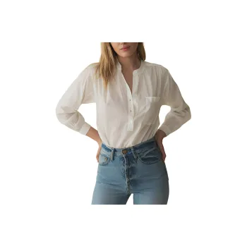 DOEN HASIA TOP Shirt Women's White