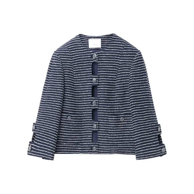 OVV Jackets Women's Navy Blue Stripes 07-0