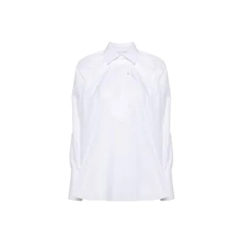 Patou Artist Long Sleeved Gathered Blouse