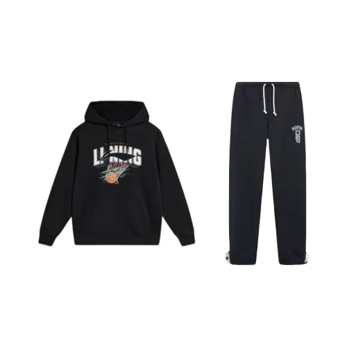 LiNing Casual Sportswear Unisex Black