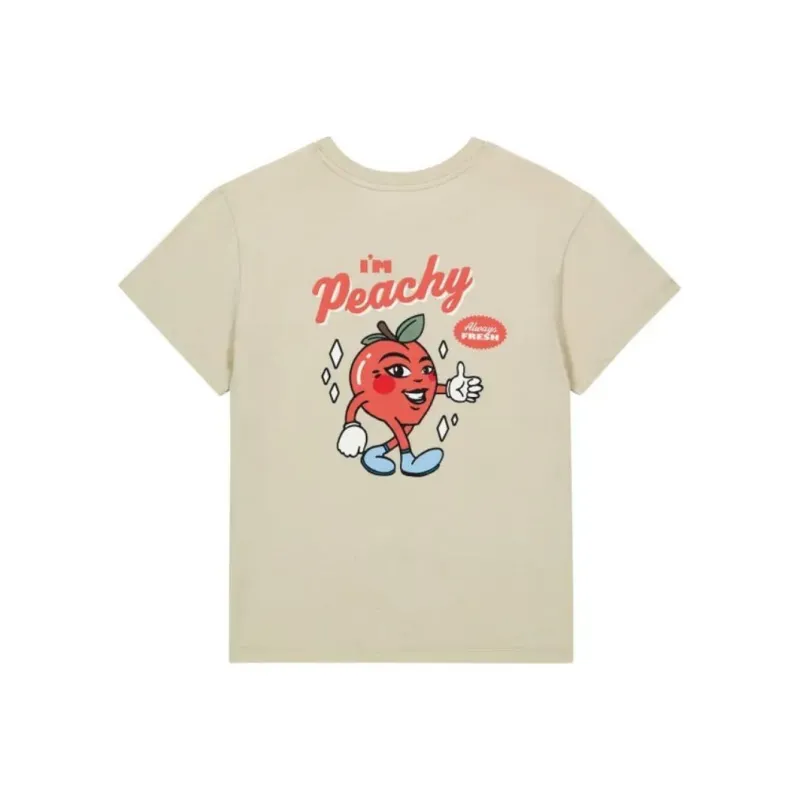 Champion T-Shirt Women's New Cocoa Fat Color-0