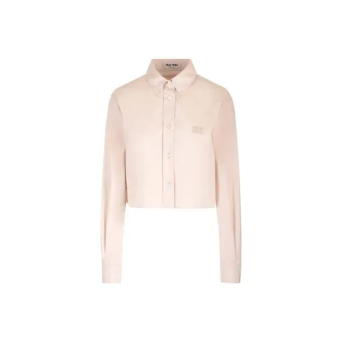 MIU MIU Shirts Women's Pink