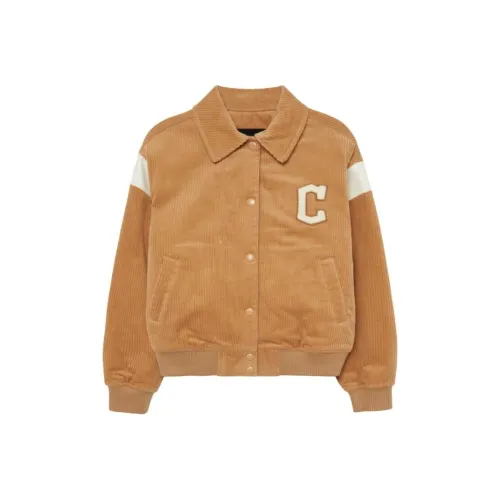 MLB Jackets Women's Beige Yellow