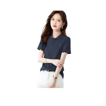 XWI T Shirts Women's Navy Blue