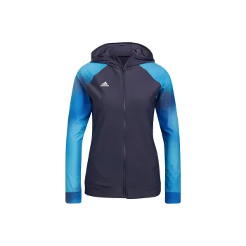 Adidas LONG SLEEVE RASH GUARD Jackets Coats Women's Blue White