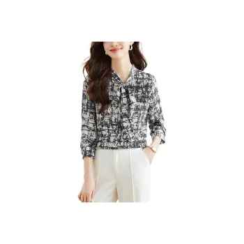 Korean Style Shirt Women's Ecru