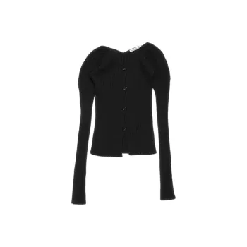 Acne Studios Button Up Rib Cardigan