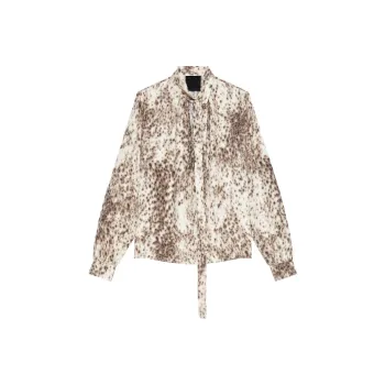 Givenchy Leopard print Silk Blouse