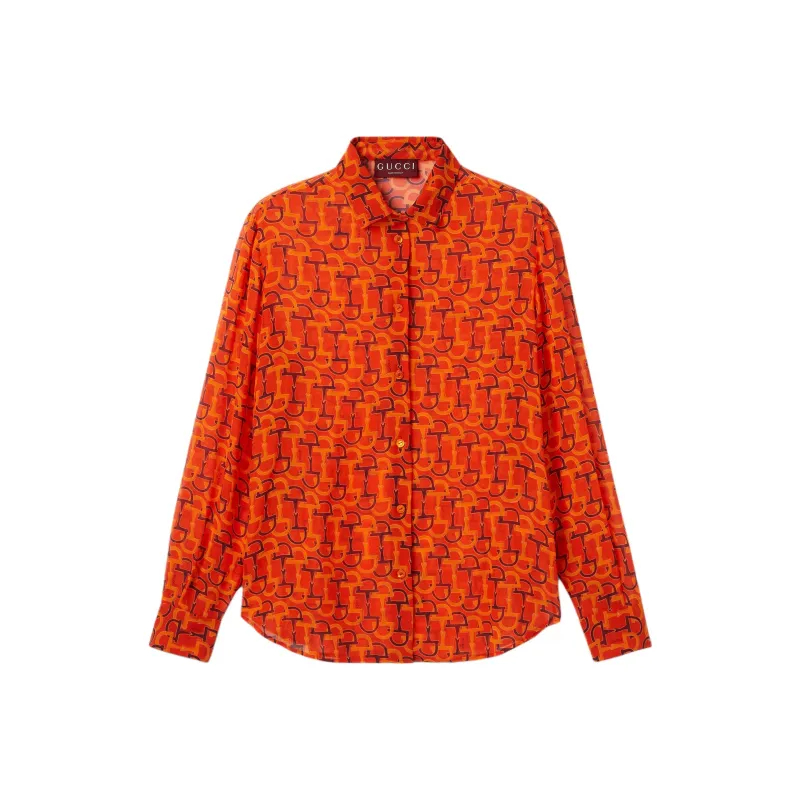 GUCCI Shirts Women's Orange-0