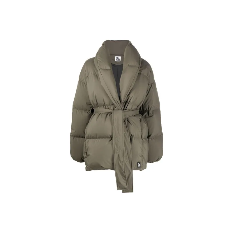 Bacon Belted Quilted Coat-8
