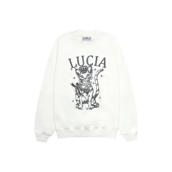 Bronze Lucia Sweatshirt Unisex White