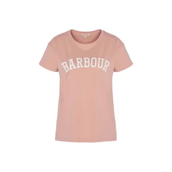 BARBOUR Regular T-Shirt Women's Pink
