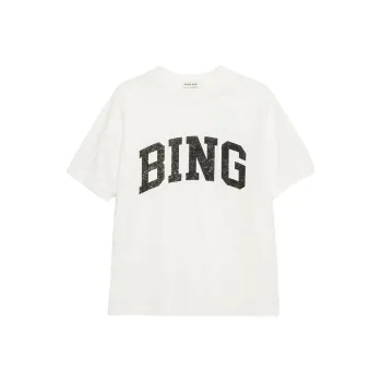 Anine Bing Jaylin Cotton T-shirt
