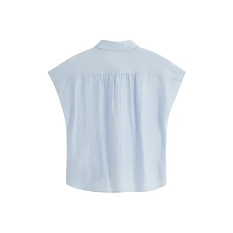 Inman Shirts Women's Light Blue-1