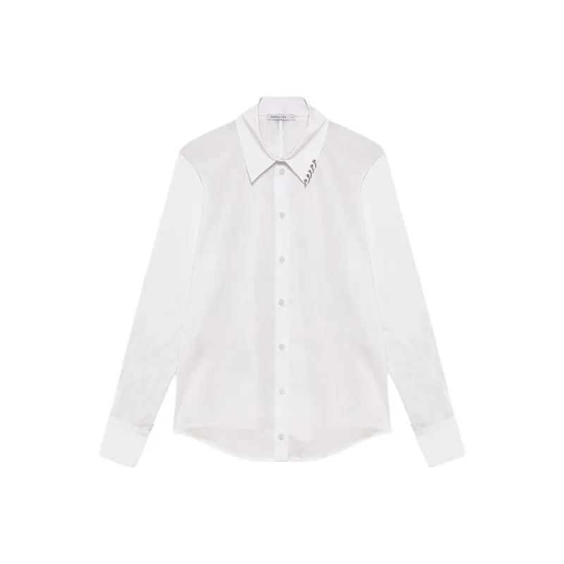 Patrizia Pepe Piercing detail Shirt-0
