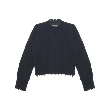 UMA WANG Raw-Edge Drop Shoulder Jumper