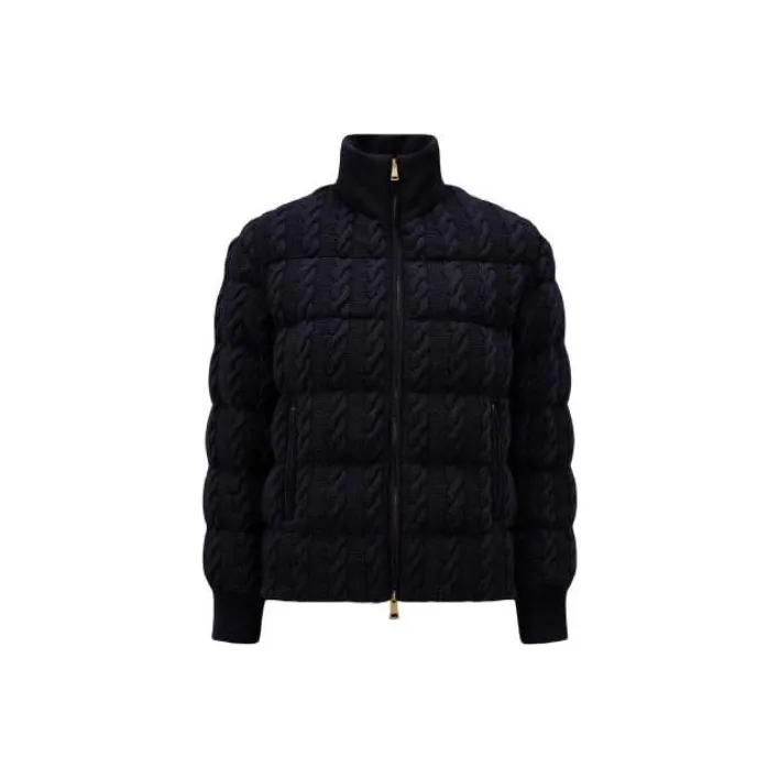Moncler Down Jackets Women's Black-0