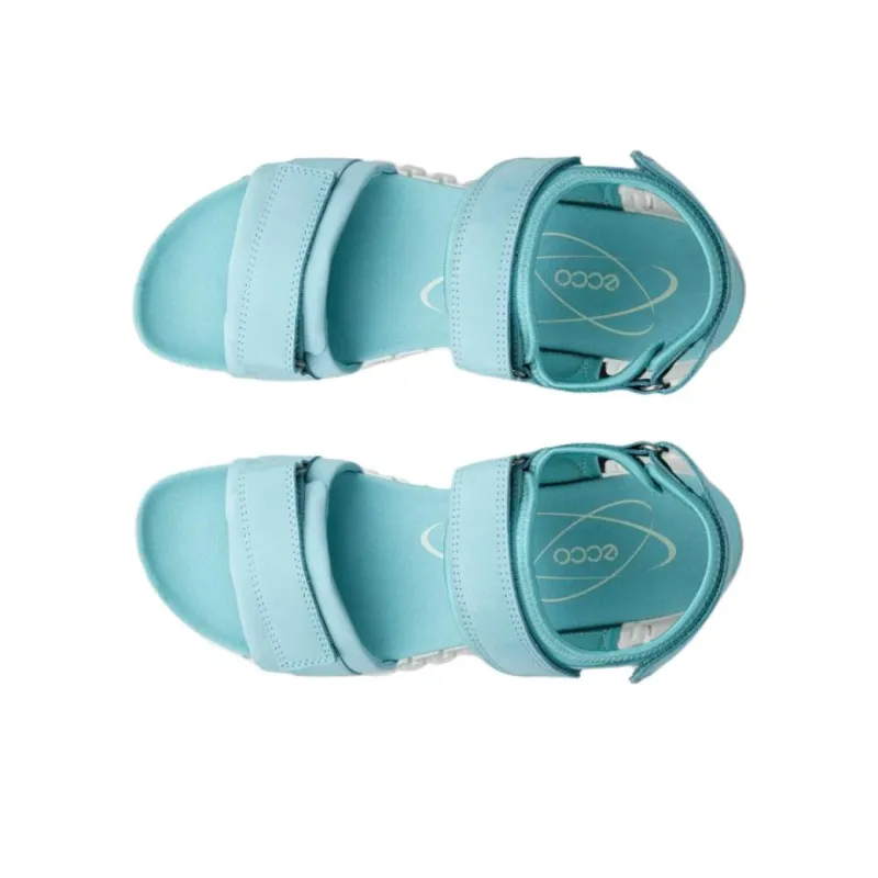 Ecco Gruuv Beach Sandals Women's Blue-3