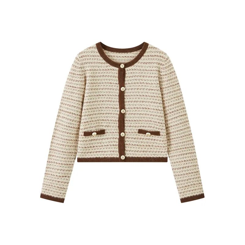 PEACEBIRD Knitwear Women's Beige-0