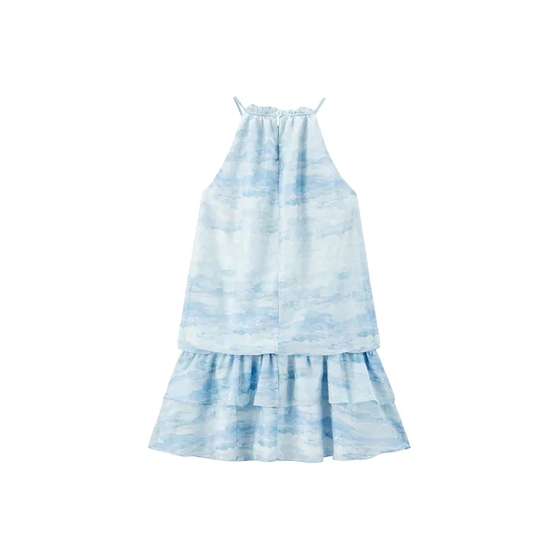 LEDIN Slip Dress Women's Cool Blue-1