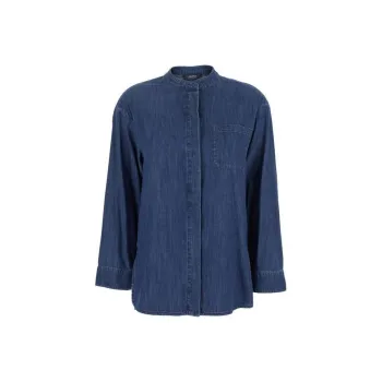 'S MAX MARA Unito Long Sleeved Denim Shirt