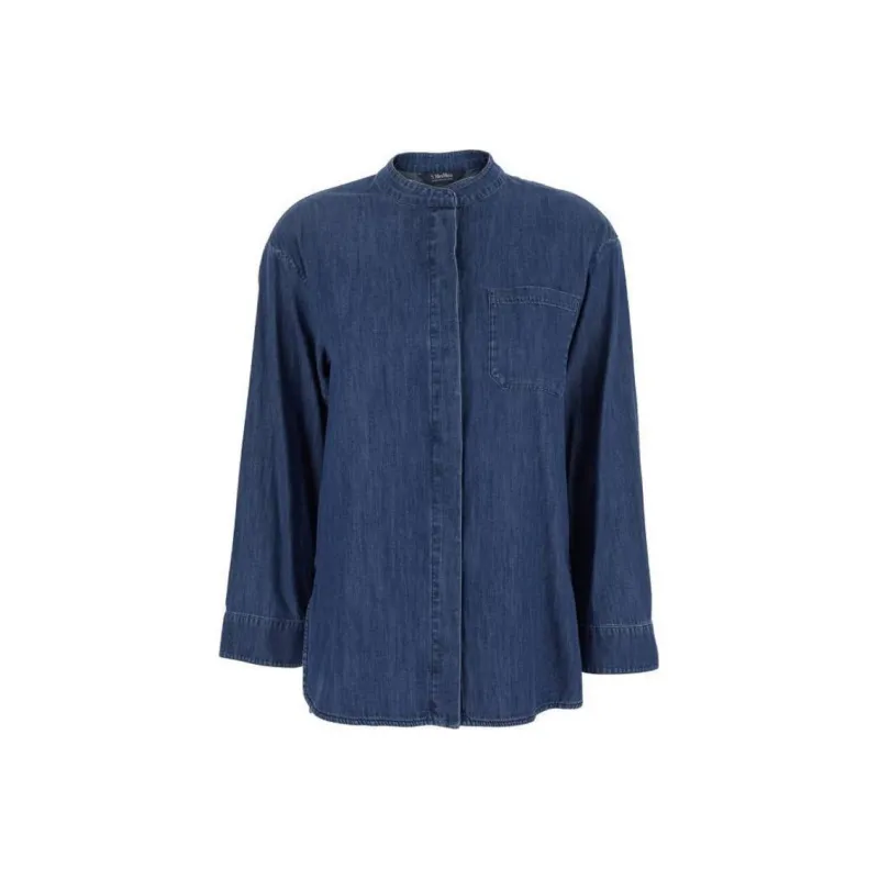 'S MAX MARA Unito Denim Shirt-0