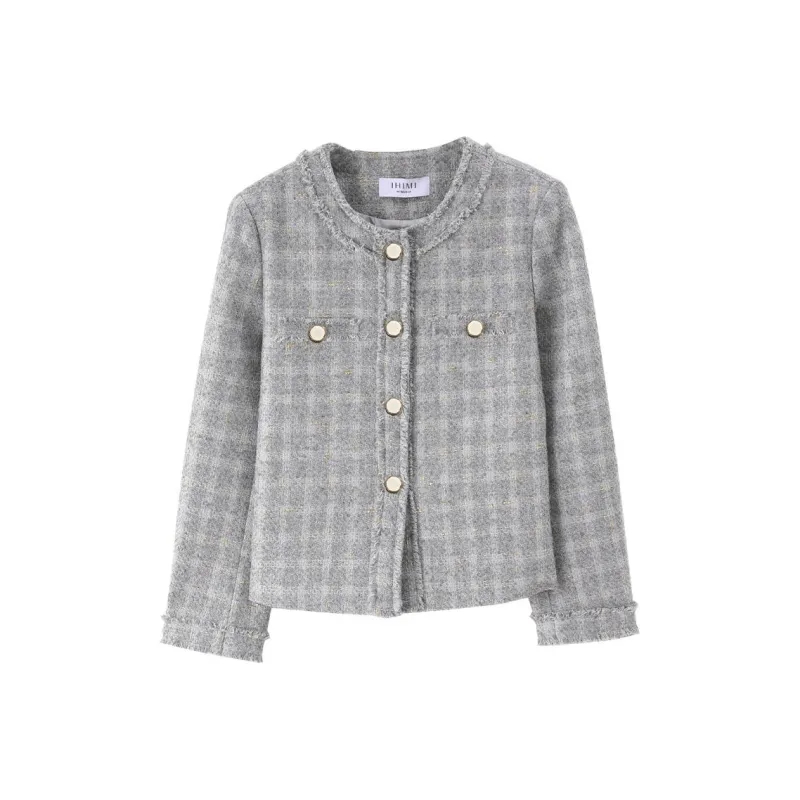IHIMI Jackets & Coats Women's Gray-0